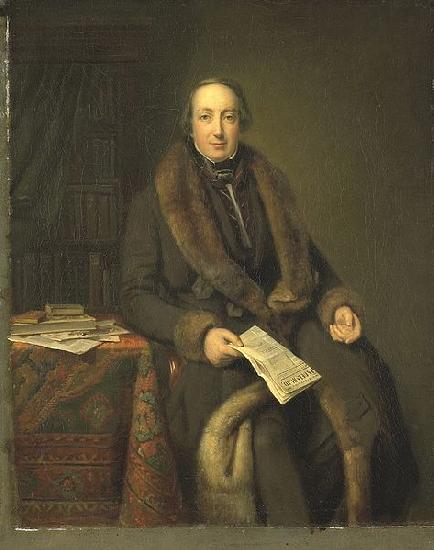 Therese Schwartze Portrait of Pieter Arnold Diederichs